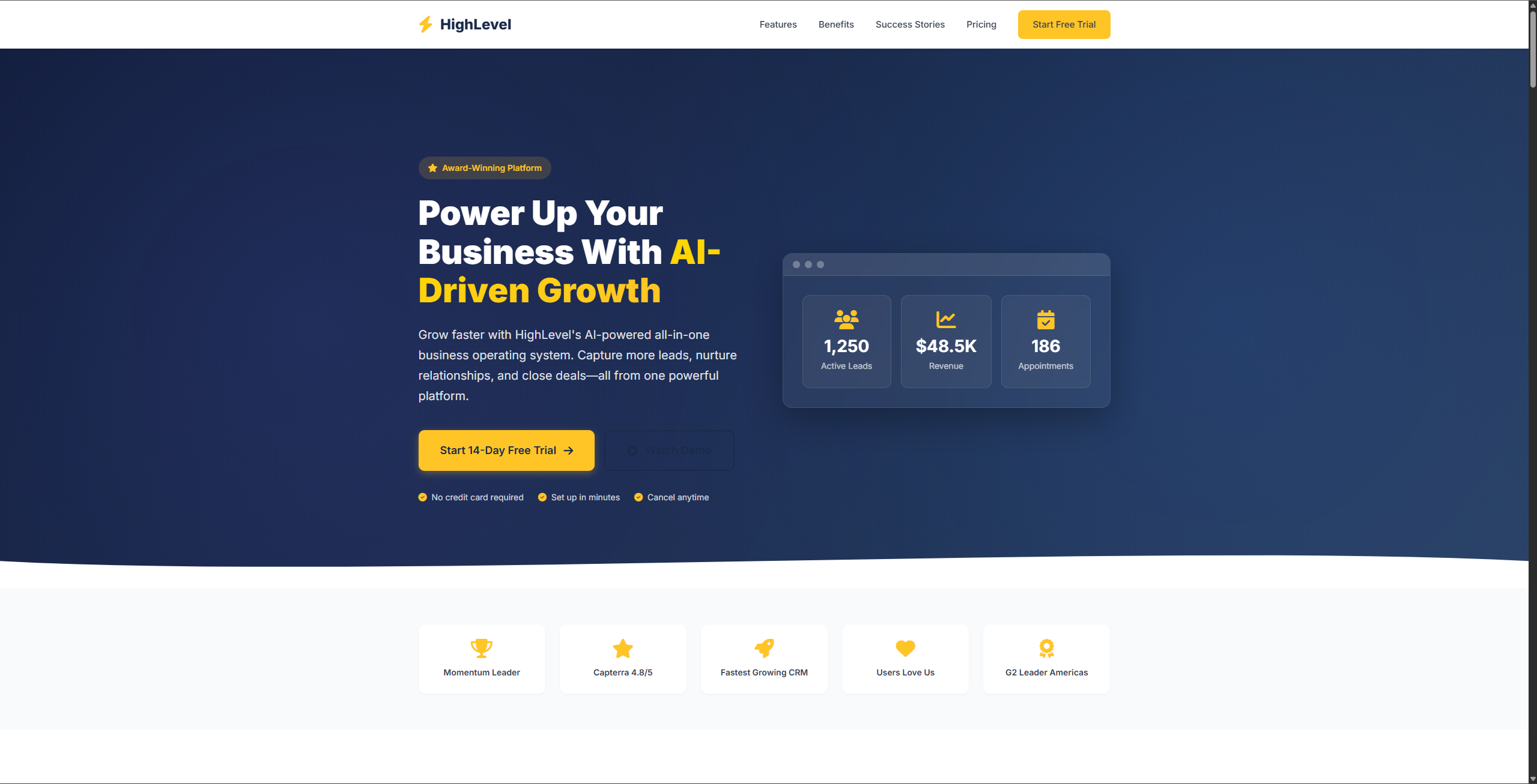 GoHighLevel Landing Page