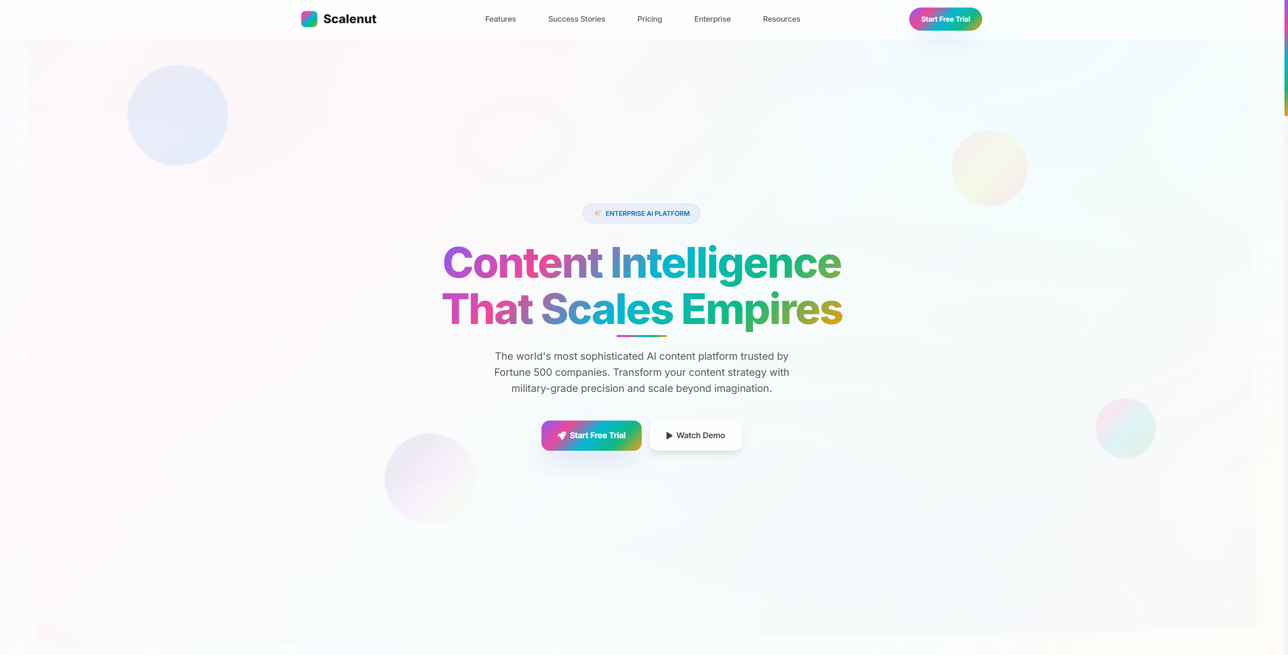 Scalenut Pro Landing Page